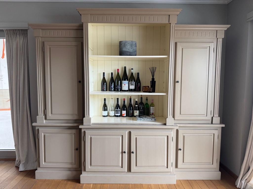 Wandkast/dressoir, Maison & Meubles, Armoires | Buffets, Avec tablette(s), Herenhuis/landelijk, 200 cm ou plus, Comme neuf