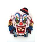Décoration murale avec masque de clown effrayant, 152 cm, Enlèvement, Neuf