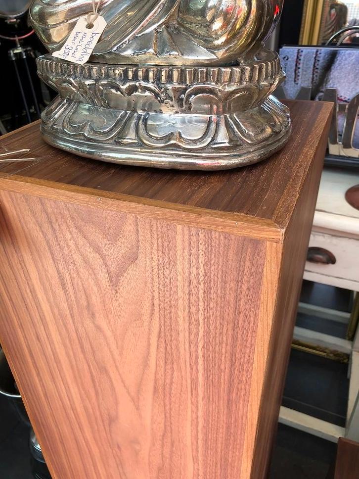 Plantenzuil zuil pilaar hout lichtbruin 120 hoog, Huis en Inrichting, Woonaccessoires | Zuilen en Pilaren, Nieuw, Ophalen of Verzenden