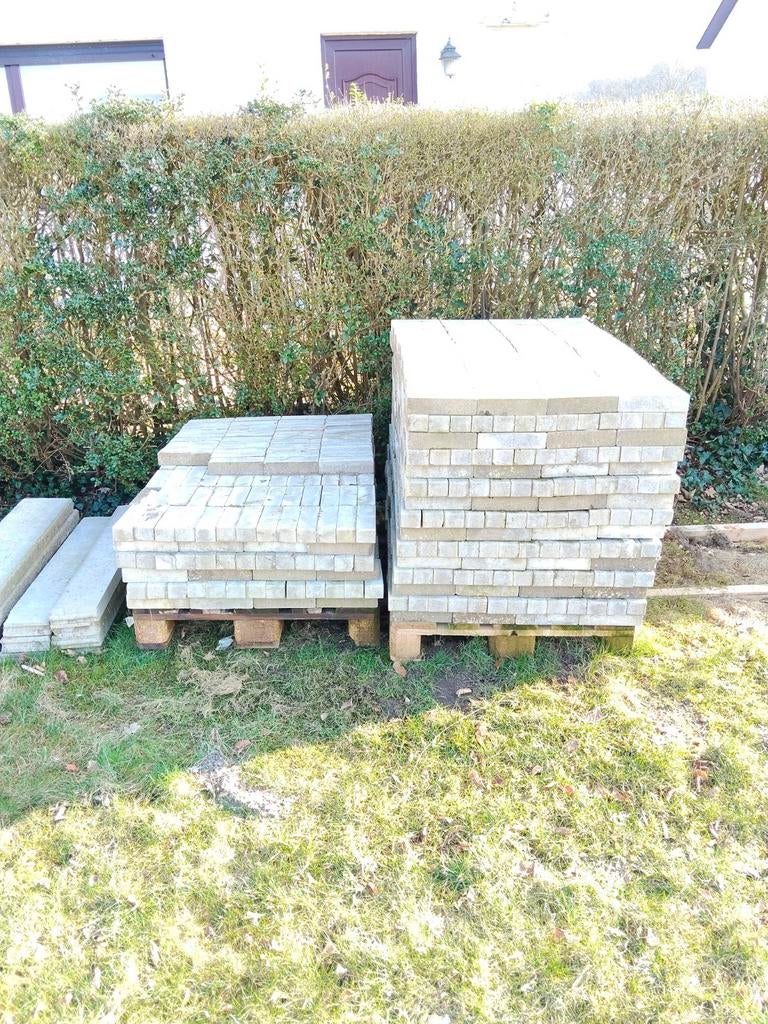 Grijze/gelige waaltjes, Enlèvement, Utilisé, Briques