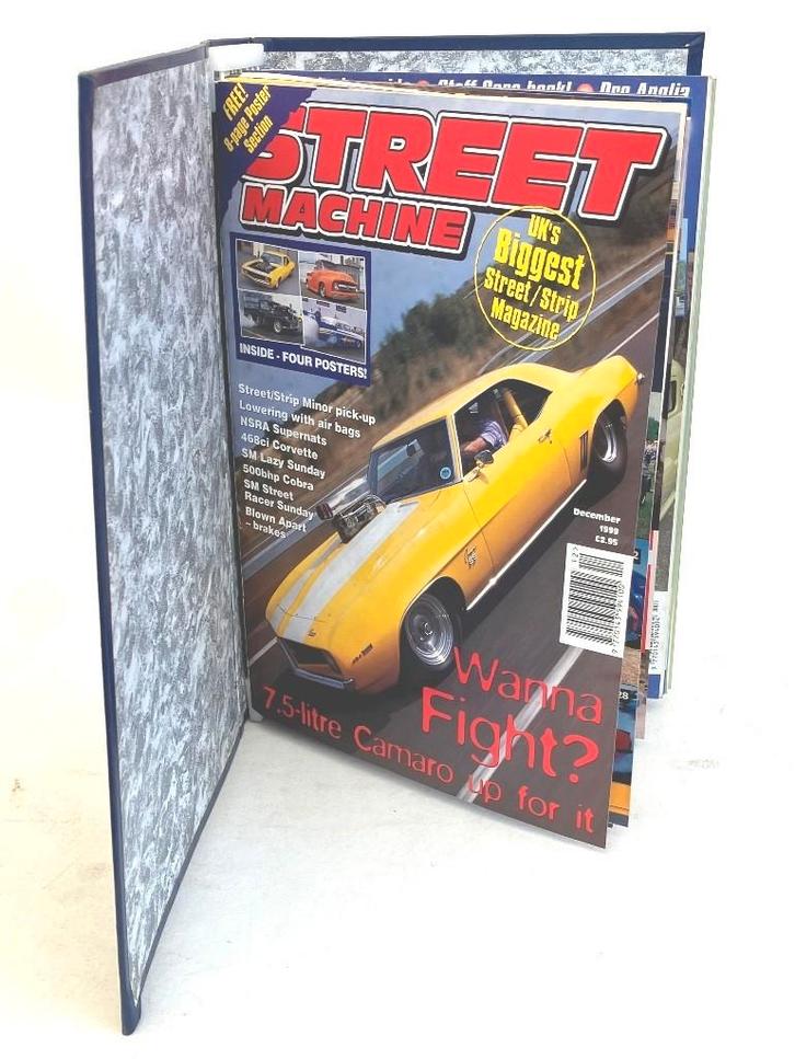 Street Machine tijdschriften jaargang map 1999., Livres, Autos | Brochures & Magazines, Utilisé, Général, Enlèvement