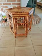 Vintage bamboe tafeltje., Ophalen