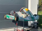 Tonykart racer met rotax max evo senior motor, Ophalen, Zo goed als nieuw, Kart