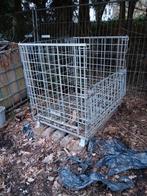 Metalen plooibare stapelmanden, Ophalen