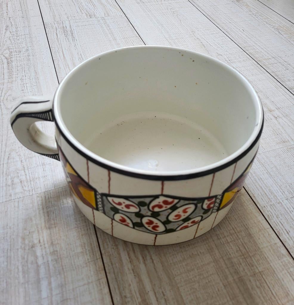 Design decoraties, Antieke pot, 2 vazen, 2 biscuit beeldjes, Ophalen of Verzenden