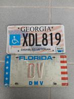 Plaque immatriculation, Autos : Divers, Supports de plaque d'immatriculation, Enlèvement, Utilisé