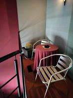 Industriële Bistroset met 'Urban Jungle' Accent – Vintage, Collections, Rétro, Enlèvement