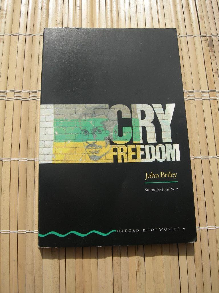 CRY FREEDOM, roman de John Briley, 1989, Enlèvement ou Envoi, Utilisé