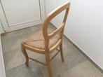 6 Eiken stoelen met natuurriet, Huis en Inrichting, Stoelen, Ophalen, Nieuw