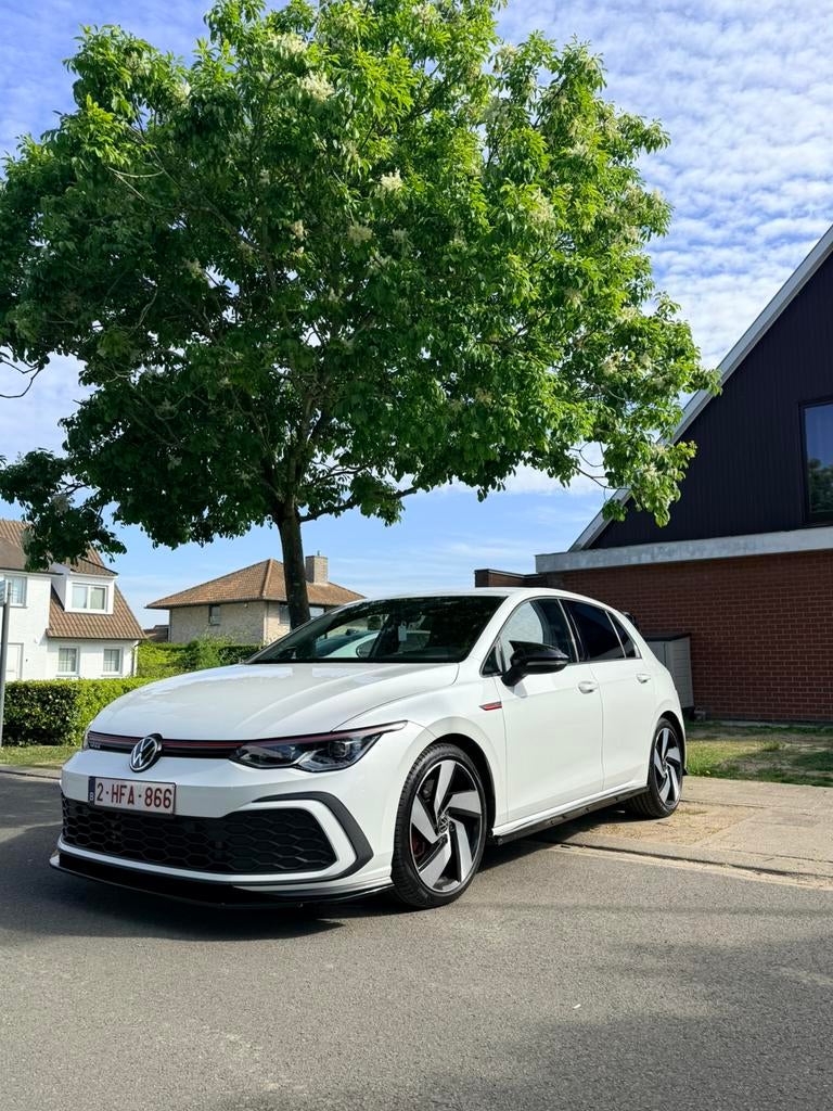 Volkswagen Golf 8 GTI, Auto's, Volkswagen, Bedrijf, Golf, Achteruitrijcamera, Benzine, Euro 6, Berline, 5 deurs, Automaat, Wit