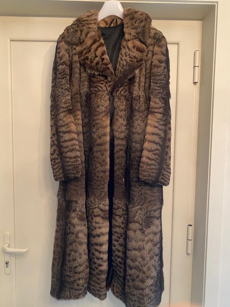 vintage bontjas, Ophalen