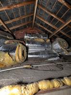 Gebruikte glaswol gratis af te halen 100m², Doe-het-zelf en Bouw, Isolatie en Afdichting, Ophalen, Glaswol