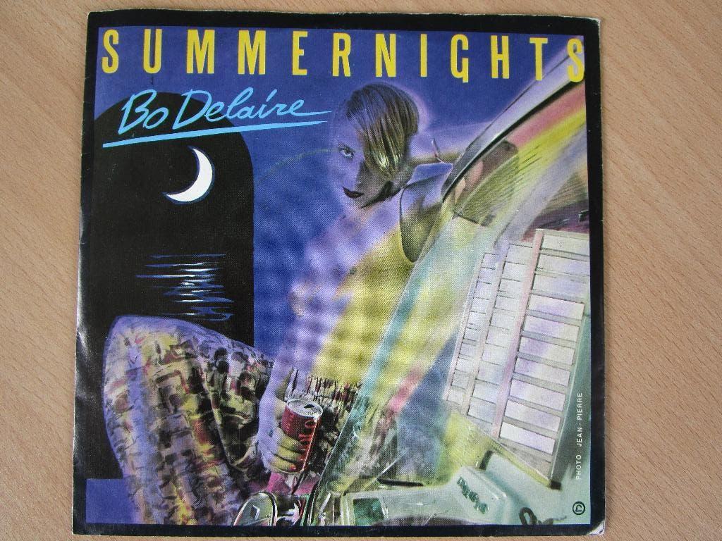 BO DELAIRE & RAYMOND V/G GROENEWOUD:SUMMERNIGHTS-SINGLE, Cd's en Dvd's, Vinyl Singles, 7 inch, Single, Ophalen of Verzenden, Zo goed als nieuw