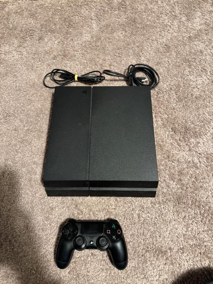 Playstation 4, Games en Spelcomputers, Spelcomputers | Sony PlayStation 4, Zo goed als nieuw, Original, 1 TB, Met 1 controller