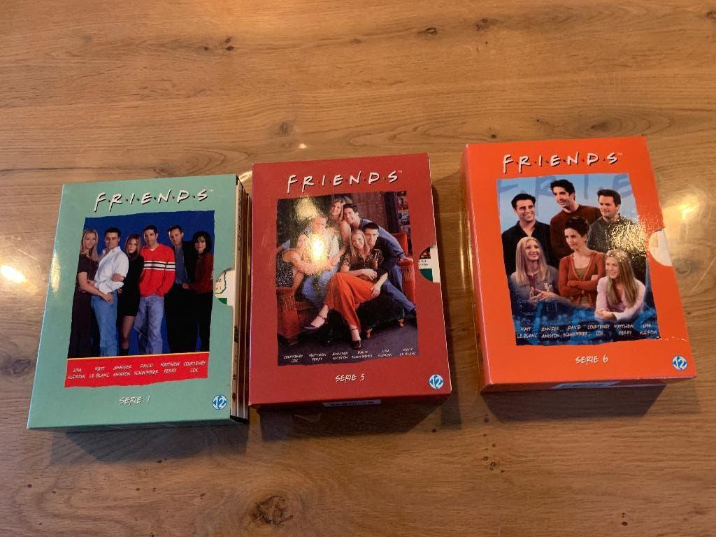 DVD boxen Friends Seizoen 1, 5 en 6, CD & DVD, DVD | TV & Séries télévisées, Coffret, Enlèvement, Utilisé, Comédie