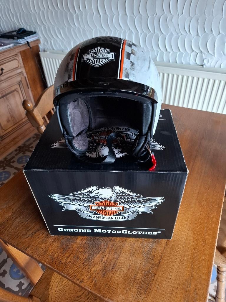 Harley- Davidson jet helm, Motoren, Ophalen of Verzenden