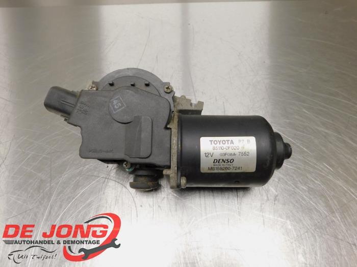 Moteur essuie-glace avant d'un Toyota Corolla Verso, -, 3 mois de garantie, Toyota, Utilisé