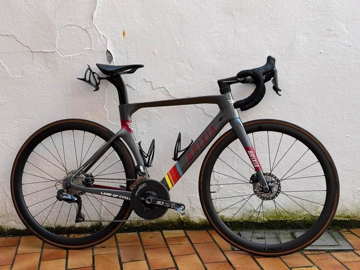 Brixia Alata DI2 maat 52, Vélos & Vélomoteurs, Vélos | Vélos de course, Comme neuf, Carbone, Enlèvement