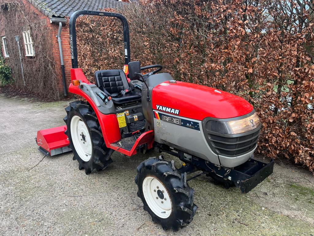 Yanmar minitractor|16 PK|Frees|Klepelmaaier|Keerkoppeling, Zakelijke goederen, Ophalen