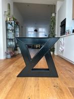 Zwart metalen tafelpoten, Ophalen, Tafelpoot, 50 tot 100 cm, 50 tot 100 cm