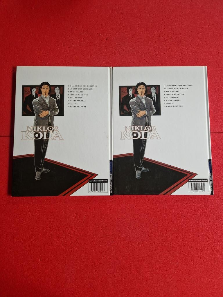 Lot de 2 bd niklos koda 1 et 2, Ophalen of Verzenden