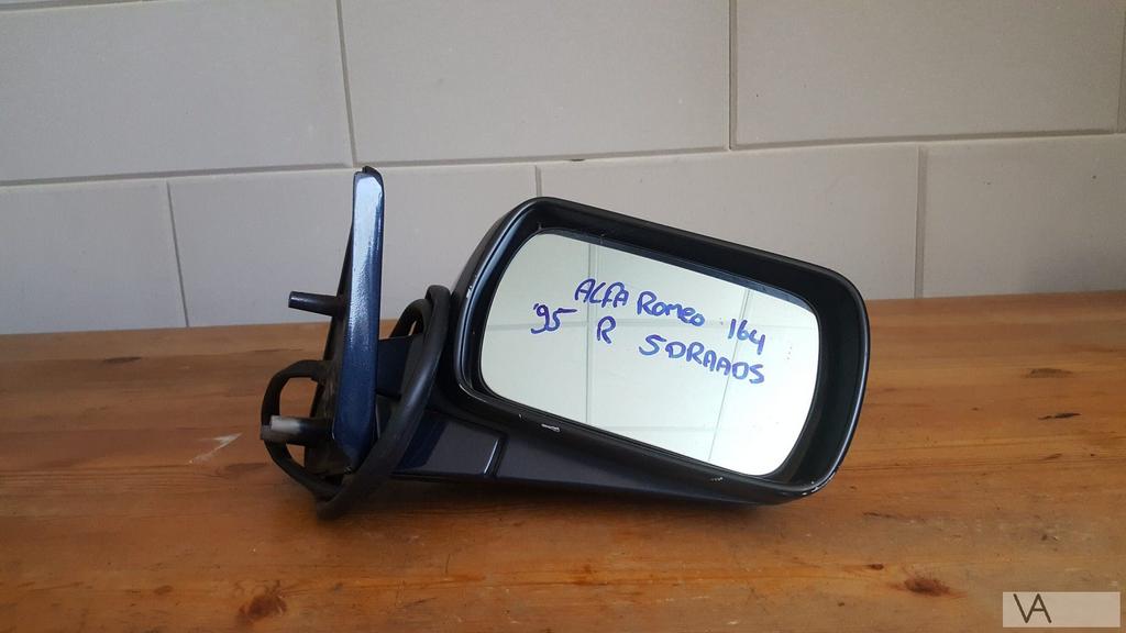 Alfa Romeo 164 1992 > 1998 spiegel rechts 5 draads blauw, Autos : Pièces & Accessoires, -, Utilisé, Alfa Romeo, -