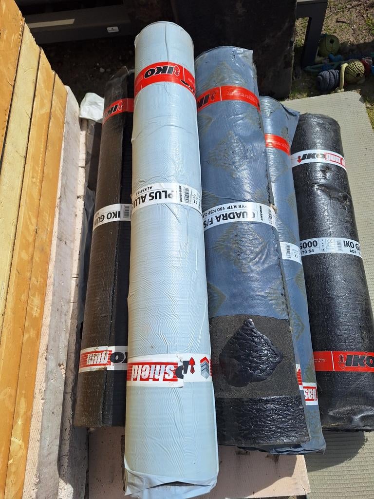 Roofing 6 rollen, Doe-het-zelf en Bouw, Isolatie en Afdichting, Ophalen