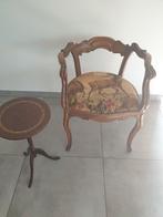 Antieke stoel met herten, Antiek en Kunst, Ophalen