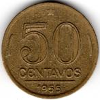 Brésil : 50 Centavos 1955 KM #563 Ref 16173, Timbres & Monnaies, Monnaies | Amérique, Enlèvement ou Envoi, Amérique du Sud, Monnaie en vrac
