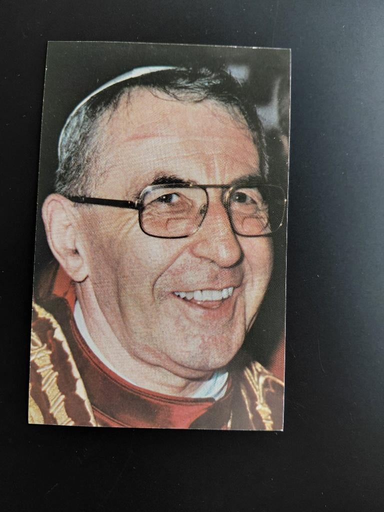 Bidprent Paus Johannes-Paulus I, Verzamelen, Bidprentjes en Rouwkaarten, Verzenden, Bidprentje