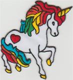 Eenhoorn stoffen opstrijk patch embleem #1, Verzamelen, Verzenden, Nieuw