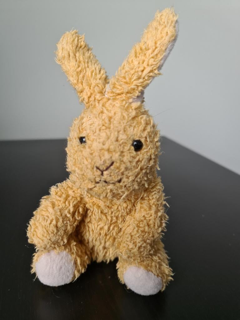 knuffel konijn ongeveer 15 cm, Enlèvement, Comme neuf, Lapin