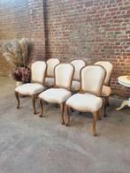 6 chaises de campagne en chêne