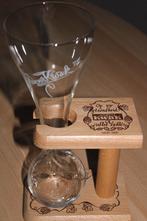Verre Kwak Pauwel sur support., Enlèvement ou Envoi, Comme neuf, Verre ou Verres, Autres marques