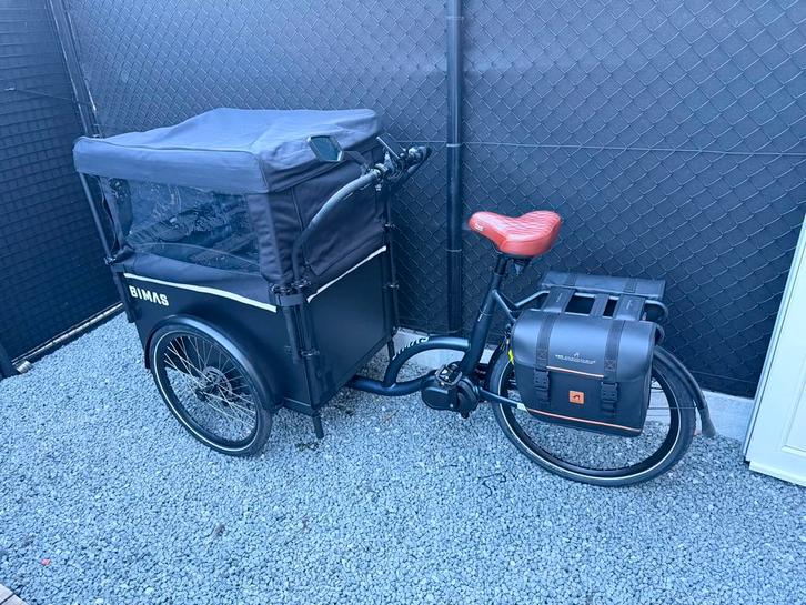 Bimas e-Cargo 3.3 Premium – Nieuwstaat, Vélos & Vélomoteurs, Vélos | Vélos avec bac, Neuf, Autres marques, 4 enfants ou plus, Électrique