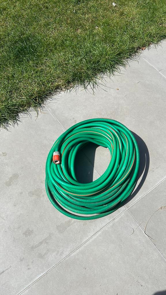 Tuinslag 30m, Jardin & Terrasse, Tuyaux d'arrosage, Enlèvement, Comme neuf, Tuyau d'arrosage