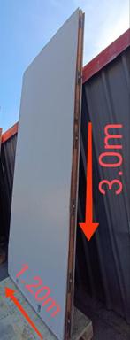 Panneaux mélaminés blancs / plusieurs dimensions - 20€, Bricolage & Construction, Enlèvement ou Envoi