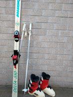 Complete ski-set: skis + stokken + skischoenen maat 36, Ophalen, Gebruikt, Ski, Stokken