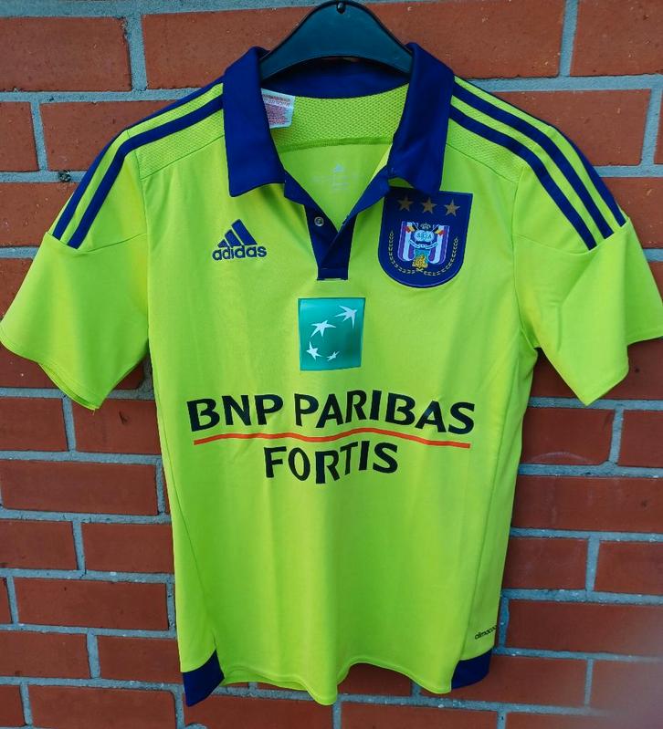 Truitje RSC Anderlecht 2015-2016, Sport en Fitness, Voetbal, Gebruikt, Shirt, Maat XS of kleiner, Ophalen of Verzenden