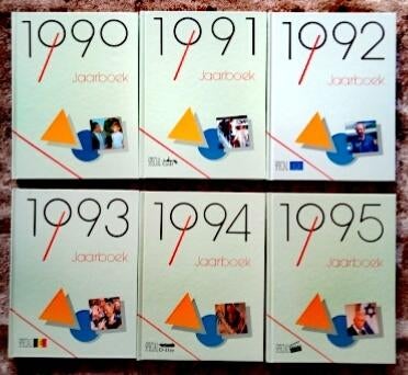 Jaarboeken x 7, Ophalen of Verzenden