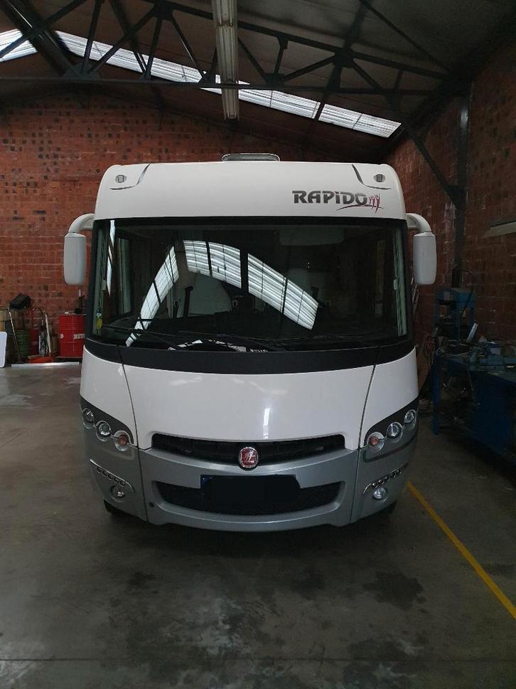 Motorhome Rapido 8090DF, Caravans en Kamperen, Mobilhomes, Particulier, tot en met 4, Integraal, Rapido, Fiat, Diesel, Handgeschakeld
