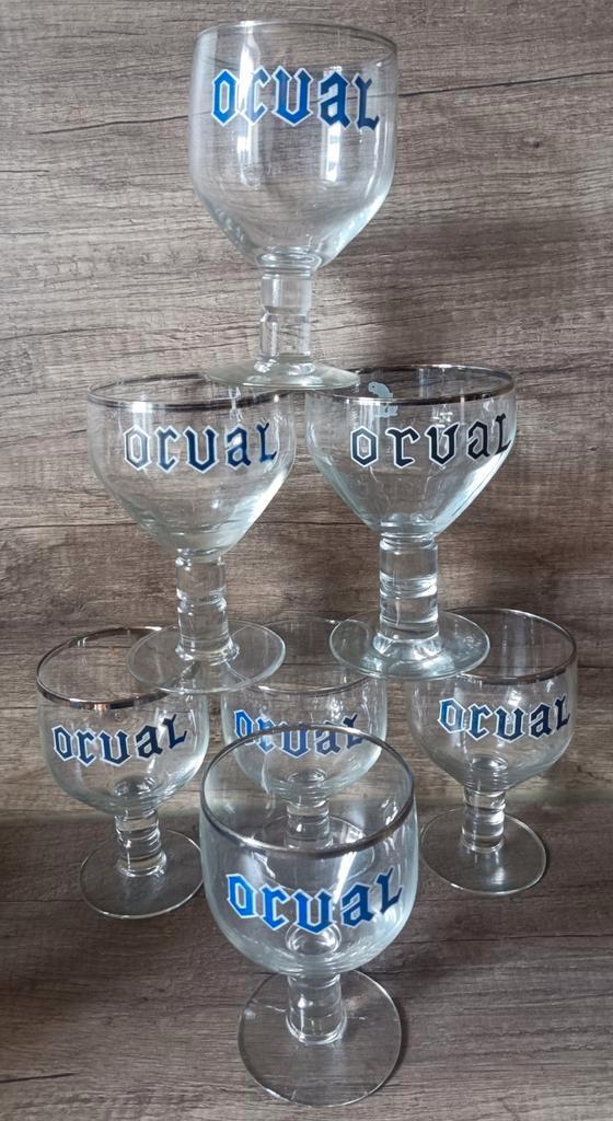 Lot de verres Orval, Verzamelen, Glas en Drinkglazen, Ophalen of Verzenden