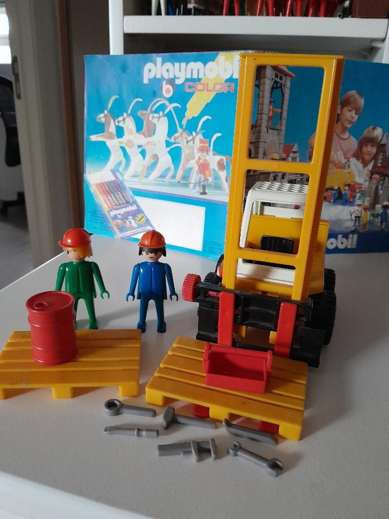 playmobil vintage vorklift, Enfants & Bébés, Enlèvement ou Envoi, Comme neuf, Ensemble complet