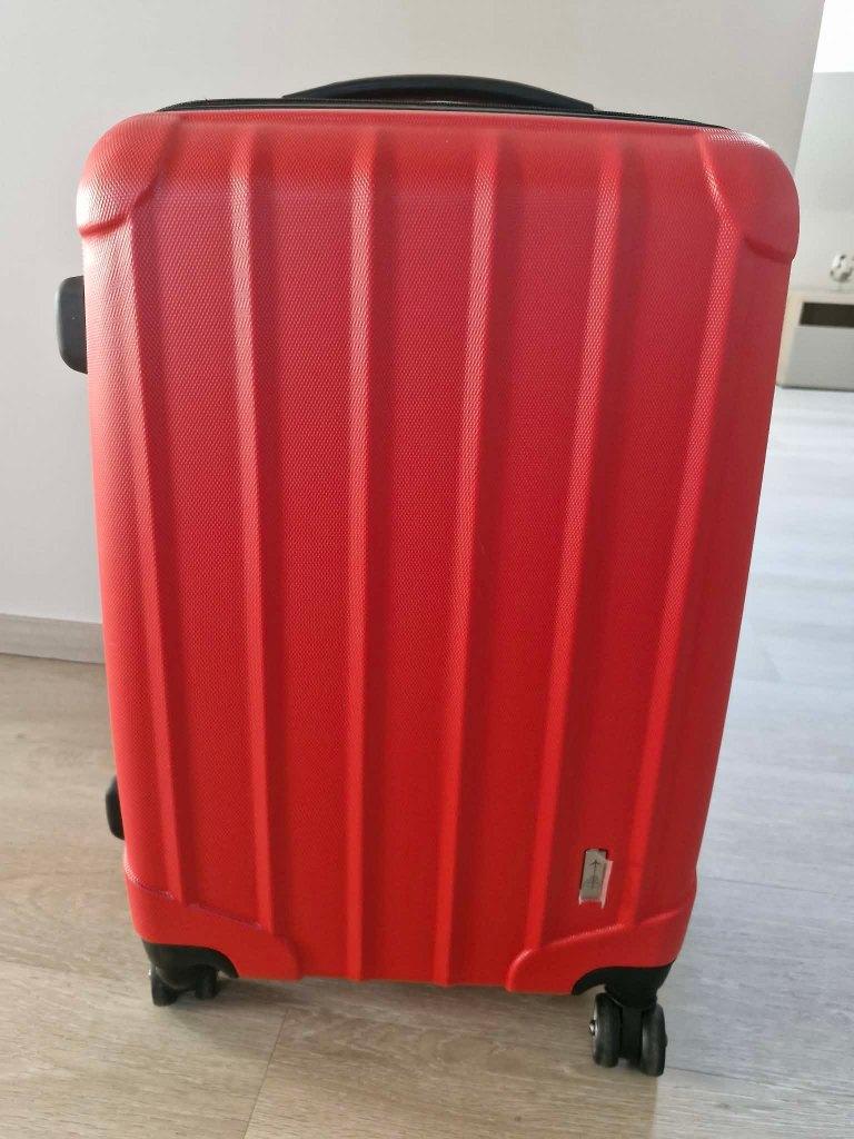 Valise rigide à roulettes, 35 à 45 cm, Plastique dur, Enlèvement, Utilisé
