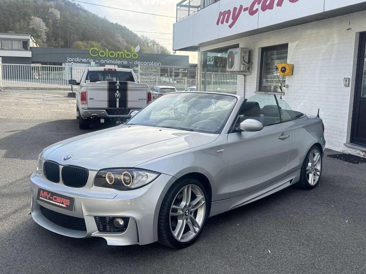BMW 1 Serie 120 D AUTO CABRIOLET 163 CV PACK M SPORT PACKET, Autos, BMW, Entreprise, Achat, Série 1, ABS, Airbags, Air conditionné