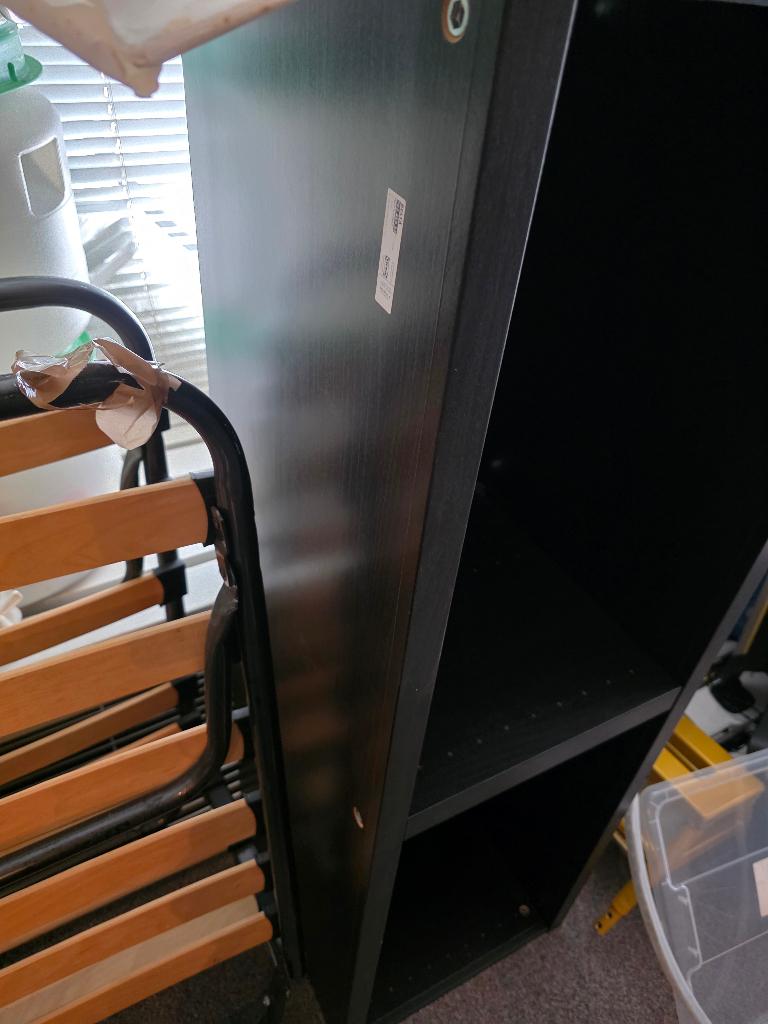 2 maal ikea kast zwart en wit, Ophalen, Zo goed als nieuw