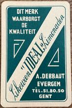 Carte à jouer LIQUEURS/LIMONADES/IDEAL/GENT, Collections, Enlèvement ou Envoi, Comme neuf, Carte(s) à jouer