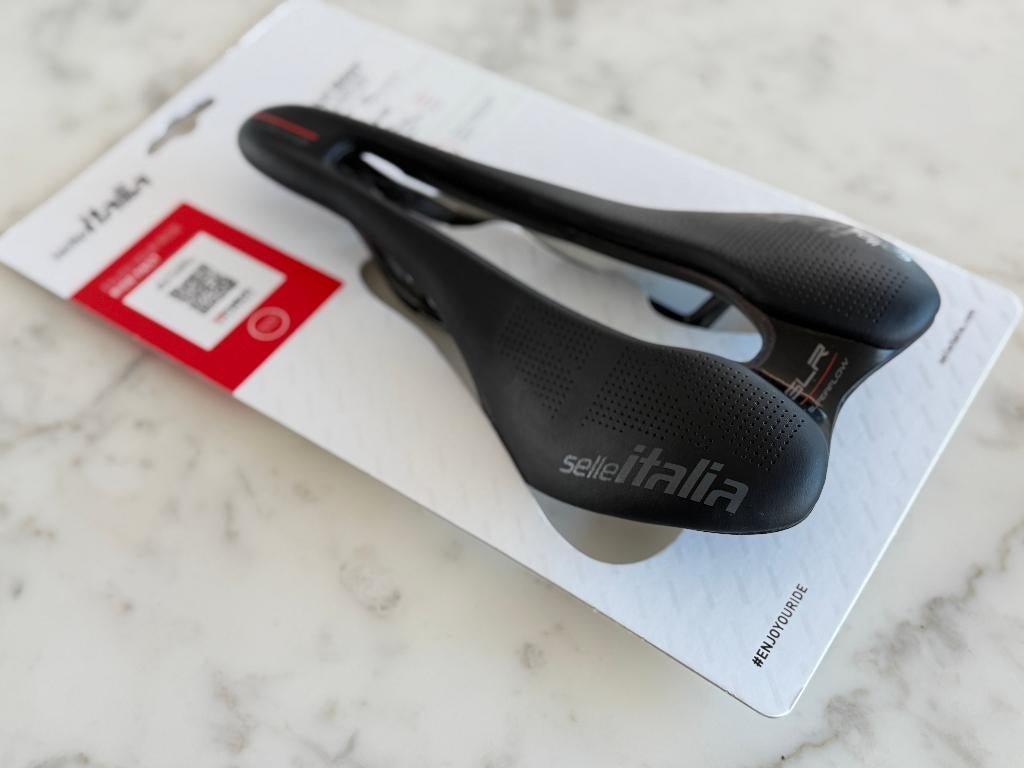 Winkelnieuw Selle Italia SLR Carbon Superflow – 130mm, Fietsen en Brommers, Fietsonderdelen, Ophalen, Nieuw, Selle Italia, Zadel