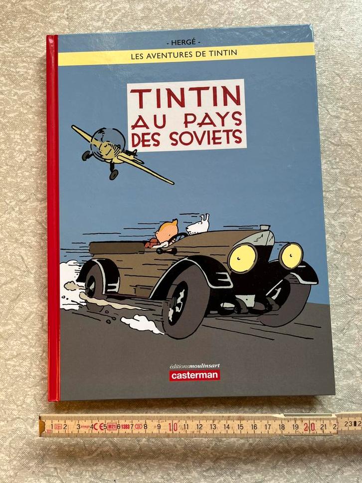 Kuifje in het land van de Sovjets — editie 2017 — Casterman, Boeken, Auto's | Boeken, Zo goed als nieuw, Ophalen