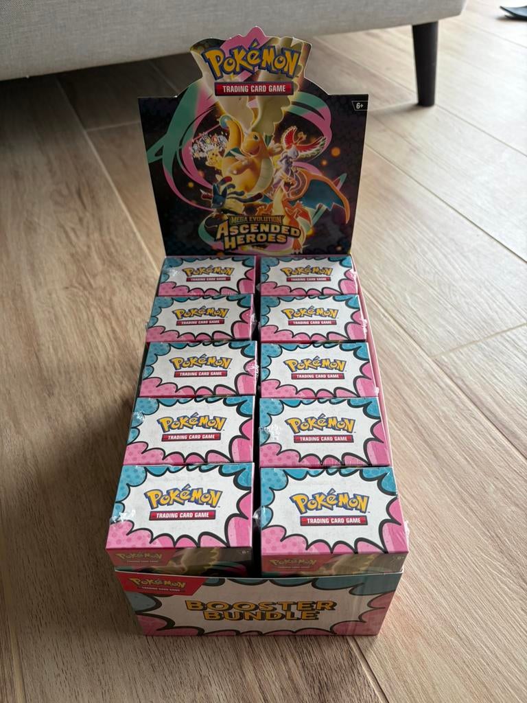 Pokémon Ascended Heroes Booster Bundle Display, Ophalen of Verzenden, Zo goed als nieuw, Booster